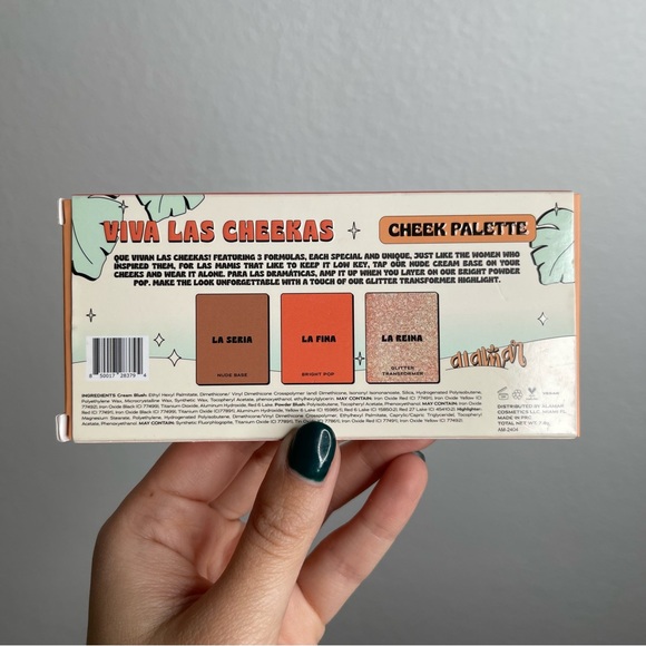 Alamar Cosmetics Vivas Las Chicas Medium/Tan Face Palette - Picture 4 of 4